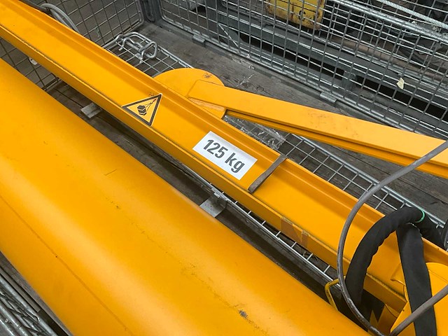 Zware kolom/zwenkarmkraanpaal skp met kettingtakel demag - afbeelding 7 van  21