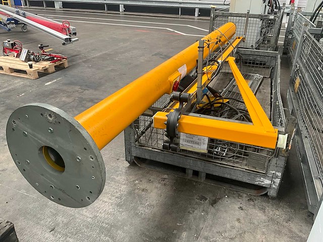 Zware kolom/zwenkarmkraanpaal skp met kettingtakel demag - afbeelding 1 van  21