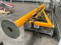 Zware kolom/zwenkarmkraanpaal skp met kettingtakel demag - afbeelding 1 van  21