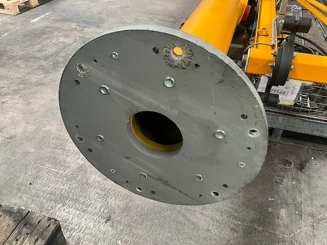 Zware kolom/zwenkarmkraanpaal skp met kettingtakel demag - afbeelding 16 van  21