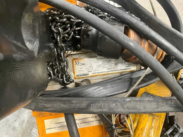 Zware kolom/zwenkarmkraanpaal statech met arm demag - afbeelding 6 van  18
