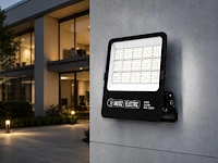 Zware led floodlight – 200w – 6400k koud wit – ip65 – borneo-200 (4 stuks) - afbeelding 3 van  5