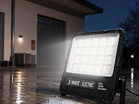 Zware led floodlight – 300w – 6400k koud wit – ip65 – borneo-300 (4 stuks) - afbeelding 2 van  5