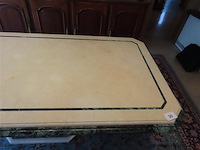 Zware marmeren tafel 106x210x75cm - afbeelding 4 van  6