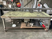 Zware metalen werktafel - afbeelding 1 van  6