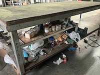 Zware metalen werktafel - afbeelding 6 van  6