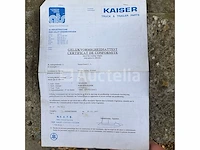 Zware overdekte oplegger kaiser s3302g37(vin:vrhs3302vt2c00451) - afbeelding 8 van  35