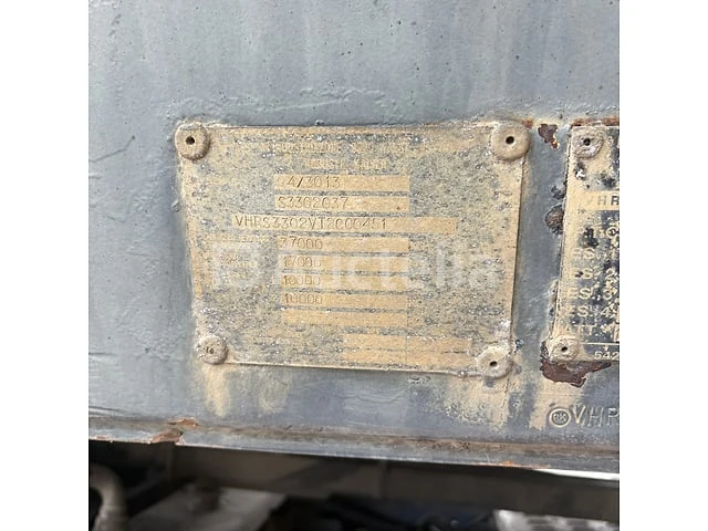 Zware overdekte oplegger kaiser s3302g37(vin:vrhs3302vt2c00451) - afbeelding 17 van  35