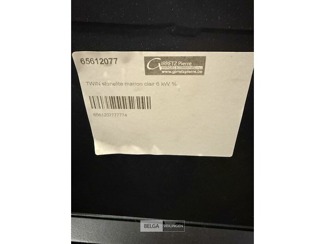 Zware palletkachel - afbeelding 4 van  5