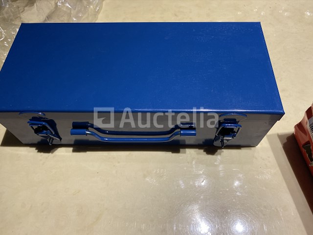 Zware slagdoppen set 10 delig stahlkaiser 22-50mm in metalen koffer - afbeelding 4 van  5