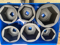 Zware slagdoppenset 6 delig 80-105 mm - afbeelding 1 van  2
