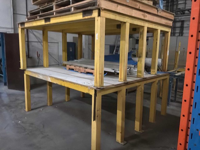 Zware werktafel (2x) - afbeelding 2 van  4