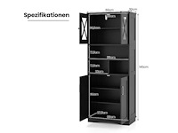 Zwart badkamermeubilair - afbeelding 2 van  6
