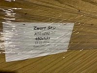 Zwart star kartonnen verpakkingschaaltjes (2700x) - afbeelding 1 van  1