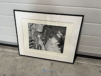 Zwart-witfoto in kader - afbeelding 2 van  3