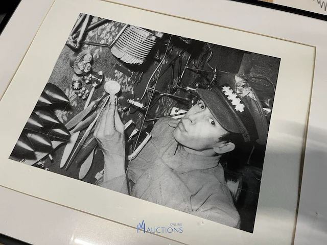 Zwart-witfoto in kader - afbeelding 3 van  3