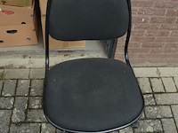 Zwarte bureelstoel - afbeelding 4 van  5
