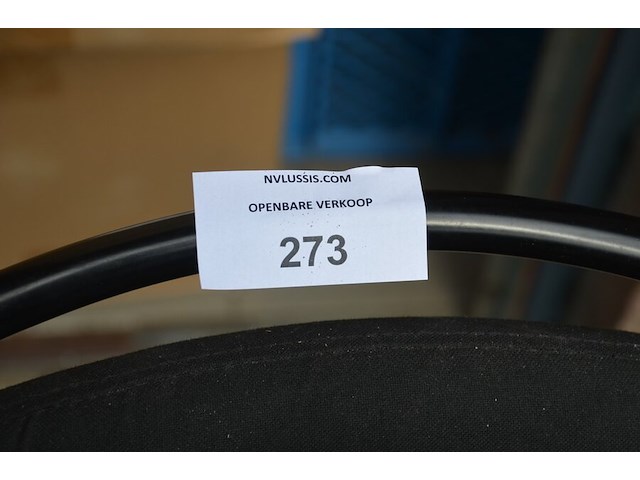 Zwarte bureelstoel - afbeelding 5 van  5
