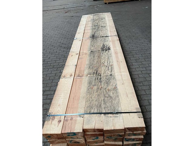 Zwarte den balken 85x200 mm (25x) - afbeelding 4 van  5