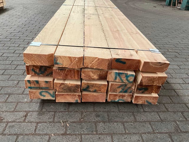 Zwarte den balken 85x200 mm (25x) - afbeelding 4 van  5