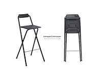 Zwarte inklapkruk - afbeelding 4 van  4