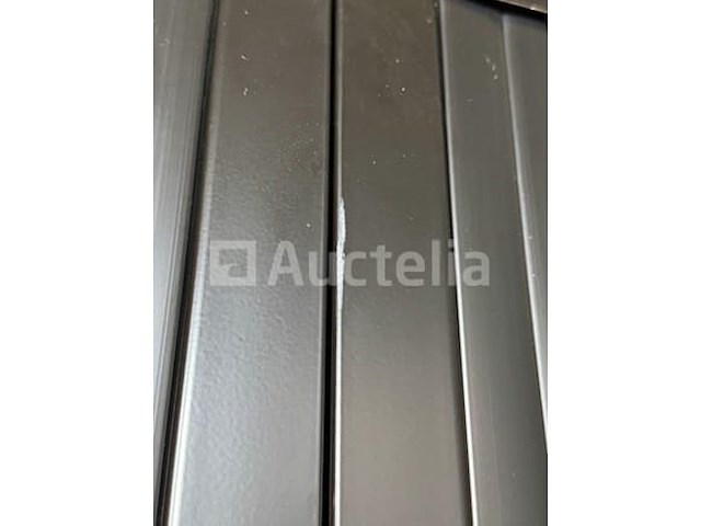 Zwarte kast met 2 gordijndeuren - afbeelding 5 van  8