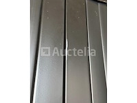 Zwarte kast met 2 gordijndeuren - afbeelding 5 van  8