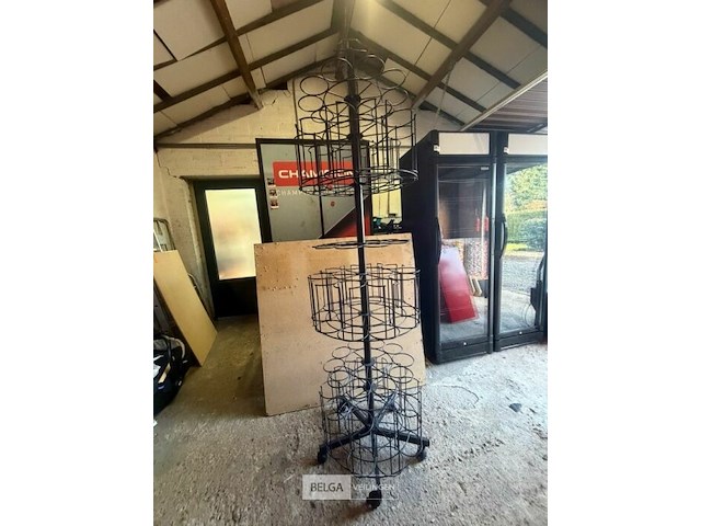 Zwarte presentatierek - afbeelding 1 van  1