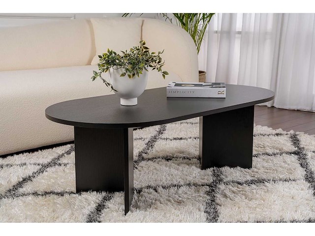 Zwarte salontafel - afbeelding 1 van  8