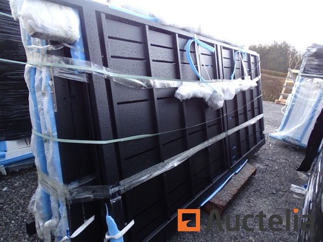 Zwarte schuifdeur stalen cazals 162 x 335 (winkelwaarde: 2.359 €) - afbeelding 4 van  19