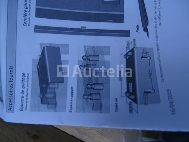 Zwarte schuifdeur stalen cazals 162 x 335 (winkelwaarde: 2.359 €) - afbeelding 10 van  19