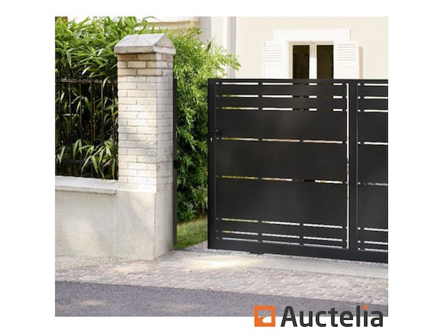 Zwarte schuifdeur stalen cazals 162 x 335 (winkelwaarde: 2.359 €) - afbeelding 1 van  19