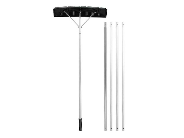 Zwarte telescopische dak sneeuwschop - afbeelding 2 van  4