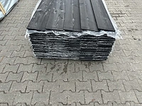 Zweeds rabat zwart gecoat 5400x195x16mm (50x) - afbeelding 3 van  3