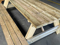 Zweedse picknicktafel - afbeelding 3 van  3