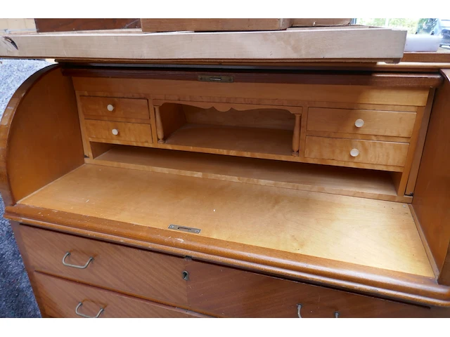Zweedse secretaire + letterkast - afbeelding 3 van  6