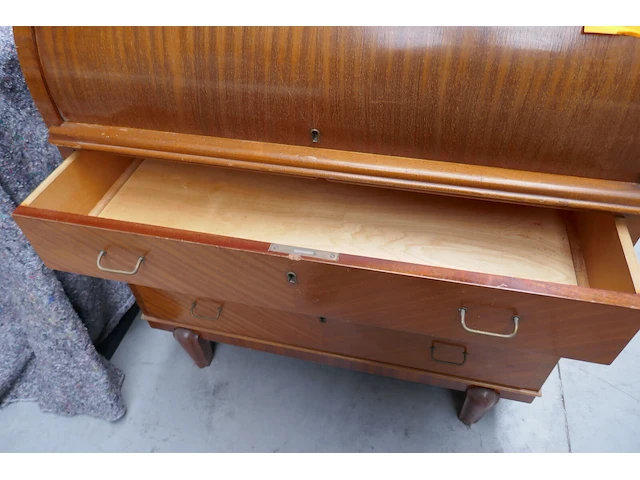 Zweedse secretaire + letterkast - afbeelding 4 van  6