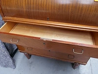 Zweedse secretaire + letterkast - afbeelding 4 van  6
