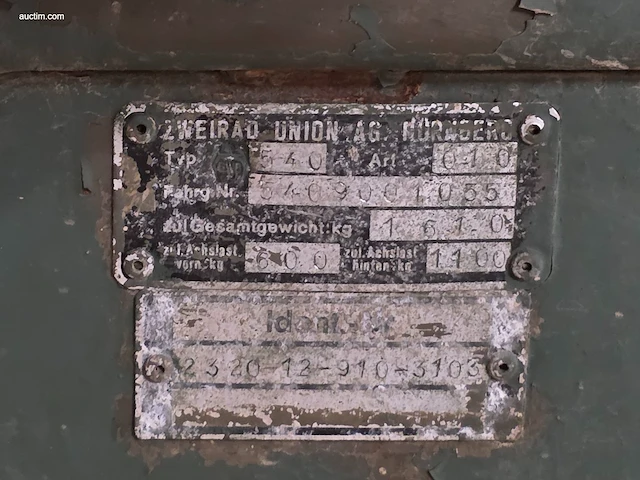 Zweirad union ag 540 1965 - afbeelding 16 van  24