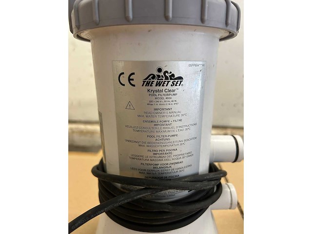Zwembad accessoires - waterfilterpompen - afbeelding 2 van  5