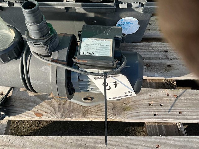 Zwembad poolpomp - afbeelding 1 van  2