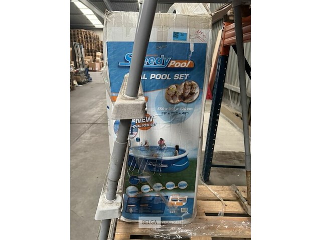 Zwembadladder speedy pool - afbeelding 4 van  7