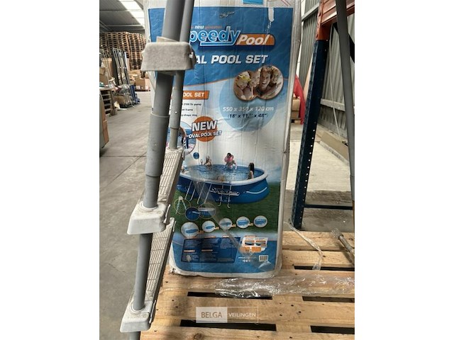 Zwembadladder speedy pool - afbeelding 5 van  7