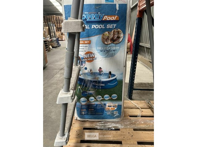 Zwembadladder speedy pool - afbeelding 6 van  7