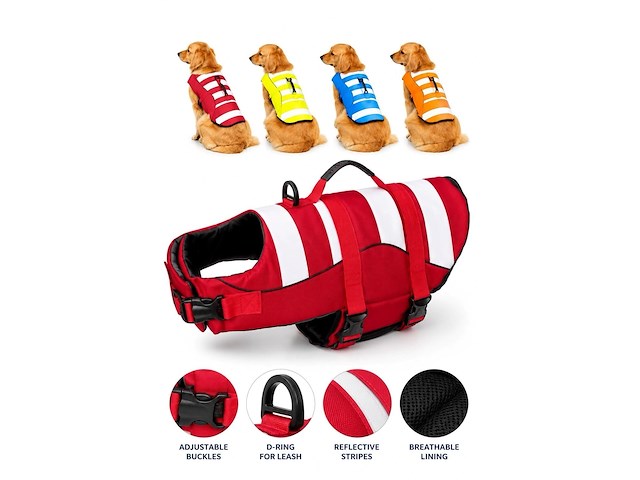 Zwemvest voor honden (large) - afbeelding 1 van  2
