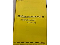 Zwenkarm standaert 7,6m 1000kg - afbeelding 8 van  10