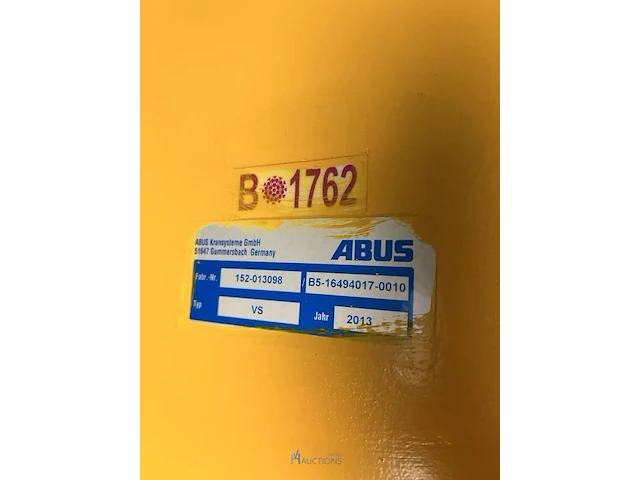 Zwenkarmkraan abus, 3,2 ton - afbeelding 3 van  11