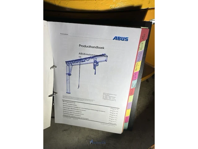 Zwenkarmkraan abus, 3,2 ton - afbeelding 9 van  11
