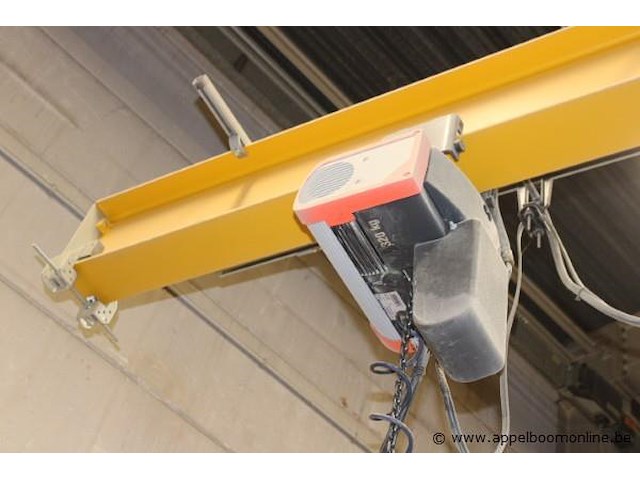 Zwenkarm/kraan konecranes m5-6, bj 2019, cap 320kg, vv bediening, keuringsattest 5/2026 - afbeelding 4 van  8