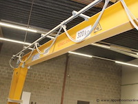 Zwenkarm/kraan konecranes m5-6, bj 2019, cap 320kg, vv bediening, keuringsattest 5/2026 - afbeelding 6 van  8
